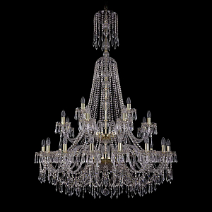 Подвесная люстра Bohemia Ivele Crystal 1403/16+8+4/400/XL-163/2d G