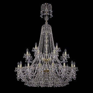 Подвесная люстра Bohemia Ivele Crystal 1409/16+8+4/400/XL-164/2d G