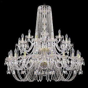Подвесная люстра Bohemia Ivele Crystal 1402/20+10+5/400/2d G