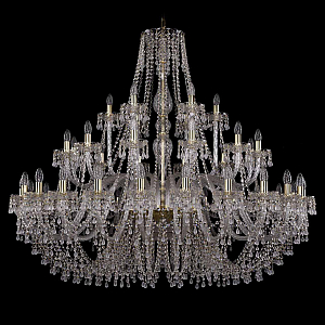 Подвесная люстра Bohemia Ivele Crystal 1410/24+12+6/530 G V0300
