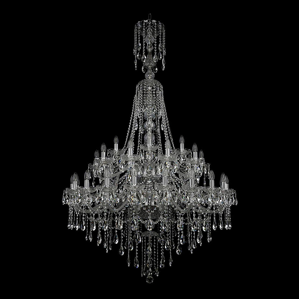 Подвесная люстра Bohemia Ivele 1415/20+10+5/400/XL-185/2d Ni