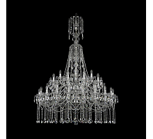 Подвесная люстра Bohemia Ivele Crystal 1413/20+10+5/400/XL-164/2d Ni