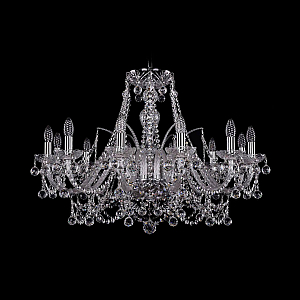 Подвесная люстра Bohemia Ivele Crystal 1411/12/300 Ni Balls