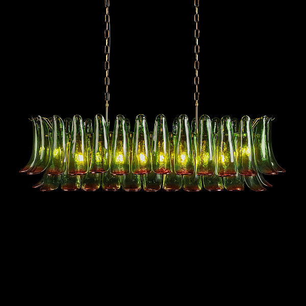 Подвесная люстра Loft IT Lilou 10600/1200R Green red