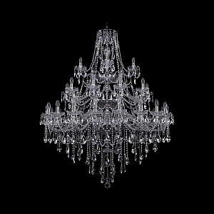 Подвесная люстра Bohemia Ivele Crystal 1415/20+10+5/460/3d Ni