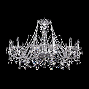 Подвесная люстра Bohemia Ivele Crystal 1411/12/360 Ni