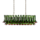 Подвесная люстра Loft IT Lilou 10600/1200R Green red