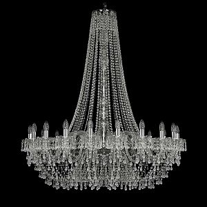 Подвесная люстра Bohemia Ivele Crystal 1410/20/400/h-130 Ni V0300