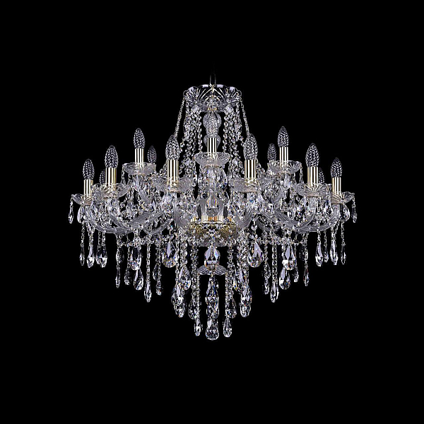 Подвесная люстра Bohemia Ivele 1415/12+6/300 G