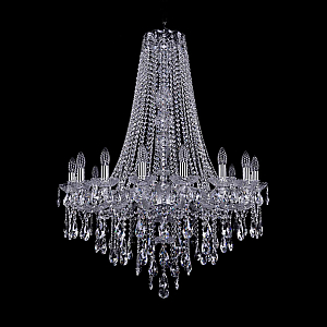 Подвесная люстра Bohemia Ivele Crystal 1415/16/300/h-108 Ni