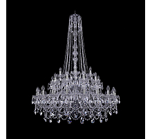 Подвесная люстра Bohemia Ivele Crystal 1411/20+10+5/400/h-155/2d Ni