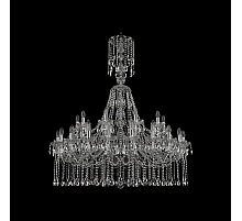 Подвесная люстра Bohemia Ivele Crystal 1413/20+10/400/XL-130 Ni