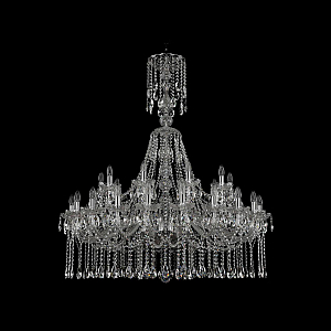 Подвесная люстра Bohemia Ivele Crystal 1413/20+10/400/XL-130 Ni