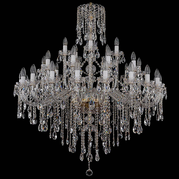 Каскадная люстра Bohemia Ivele 1415/20+10+5/400 G