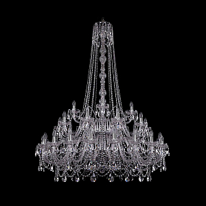 Подвесная люстра Bohemia Ivele Crystal 1411/20+10+5/460/h-175/2d Ni