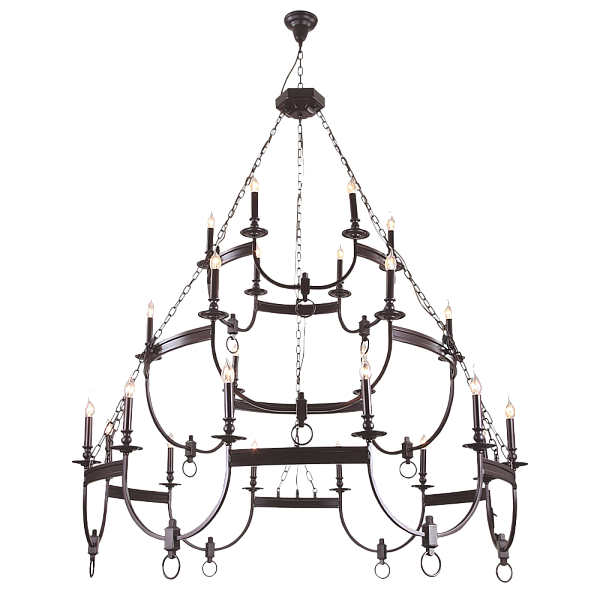 Подвесная люстра Crystal Lux Suerte Brown SP12+6+6