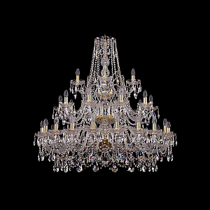 Подвесная люстра Bohemia Ivele Crystal 1411/20+10+5/400/3d G