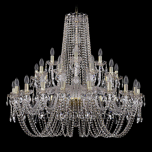 Подвесная люстра Bohemia Ivele Crystal 1402/20+10+5/360 G