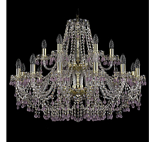 Подвесная люстра Bohemia Ivele Crystal 1410/10+5/300/2d G V7010