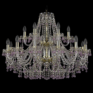 Подвесная люстра Bohemia Ivele Crystal 1410/10+5/300/2d G V7010