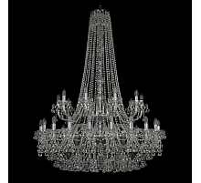 Подвесная люстра Bohemia Ivele Crystal 1409/20+10/400/h-152/2d Ni