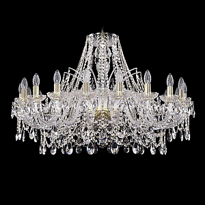 Подвесная люстра Bohemia Ivele Crystal 1411/20/360 G
