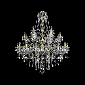 Подвесная люстра Bohemia Ivele Crystal 1415/16+8+4/460/2d G