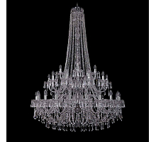 Подвесная люстра Bohemia Ivele Crystal 1403/20+10+5/400/h-164/2d Ni