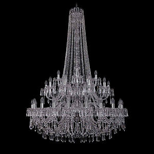 Подвесная люстра Bohemia Ivele Crystal 1403/20+10+5/400/h-164/2d Ni