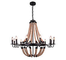 Подвесная люстра Arte Lamp Marsiglia A8956LM-12BK