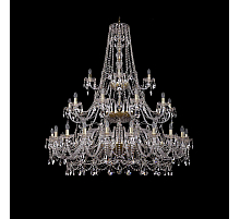 Подвесная люстра Bohemia Ivele Crystal 1411/20+10+5/530/3d G