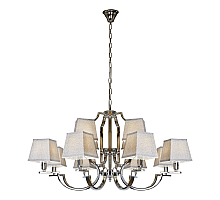 Подвесная люстра iLamp Hilton 6943-8+4 CR