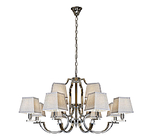 Подвесная люстра iLamp Hilton 6943-8+4 CR