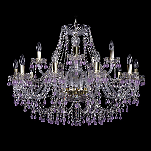 Подвесная люстра Bohemia Ivele Crystal 1410/10+5/300 G V7010