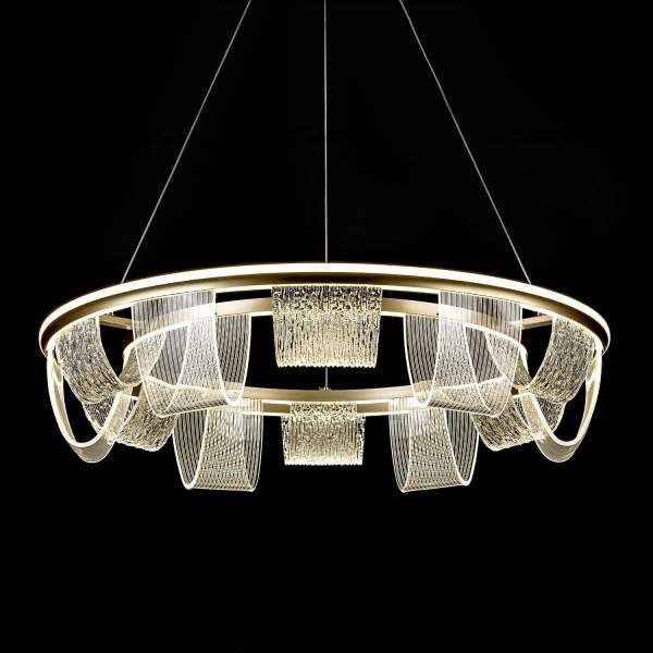 Подвесная люстра LED4U L7706-800 GD Подвесная люстра LED4U L7706-800 GD