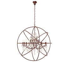Подвесная люстра LOFT IT Foucaults orb crystal Loft1897/15