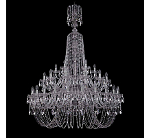 Подвесная люстра Bohemia Ivele Crystal 1402/24+12+6/460/XL-176/2d Ni