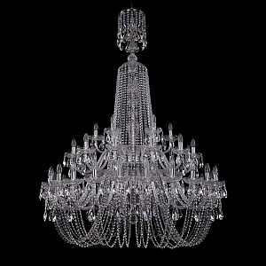 Подвесная люстра Bohemia Ivele Crystal 1402/24+12+6/460/XL-176/2d Ni