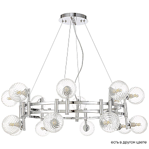 Подвесная люстра Crystal Lux LUXURY SP16 CHROME