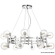 Подвесная люстра Crystal Lux Luxury SP16 Chrome