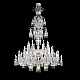 Подвесная люстра Crystal Lux VERSAILLES SP93 CHROME