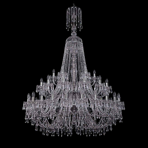 Подвесная люстра Bohemia Ivele Crystal 1403/24+12+6/460/XL-177/2d Ni