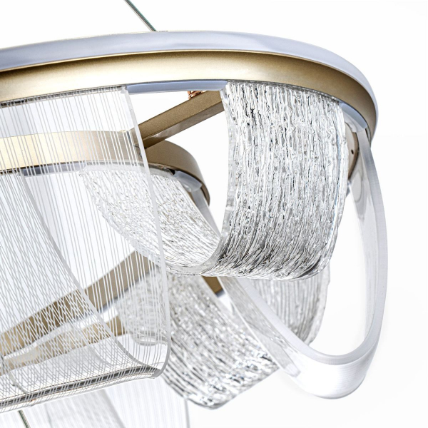 Подвесная люстра LED4U L7706-800-460 GD Подвесная люстра LED4U L7706-800-460 GD