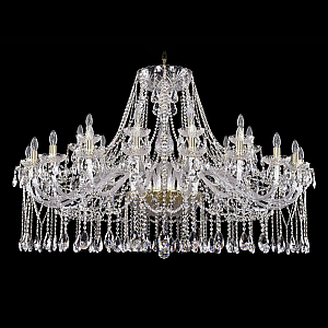 Подвесная люстра Bohemia Ivele Crystal 1413/20+10/530 G