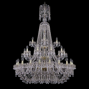 Подвесная люстра Bohemia Ivele Crystal 1410/20+10+5/400/XL-158/3d G V0300