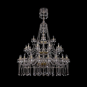 Подвесная люстра Bohemia Ivele Crystal 1413/20+10+5/530/XL-201/3d G