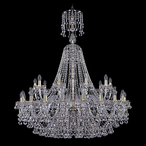 Подвесная люстра Bohemia Ivele Crystal 1409/20+10/400/XL-132 G