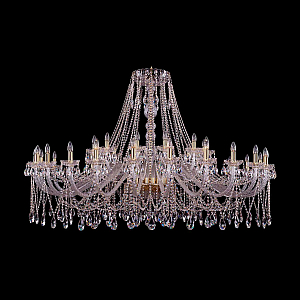 Подвесная люстра Bohemia Ivele Crystal 1413/24+12/700 G