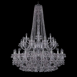 Подвесная люстра Bohemia Ivele Crystal 1409/20+10+5/400/h-152/2d Ni