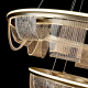 Подвесная люстра LED4U L7706-800-460 GD